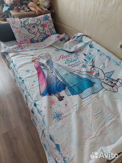 Холодное сердце Постельное 1,5 сп белье