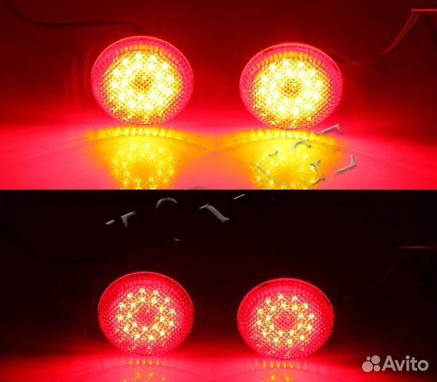 Катафот заднего бампера toyota-nissan диодный к-т