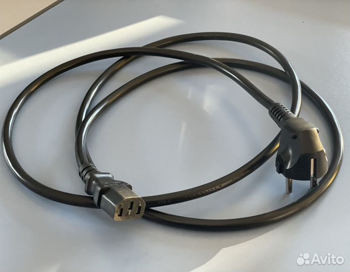 Кабель питания для асика с разъёмом С13 3х1,5мм2