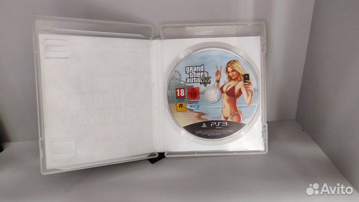 PS3 Grand Theft Auto V 2014 RS GTA5 GTA 5 (без бук