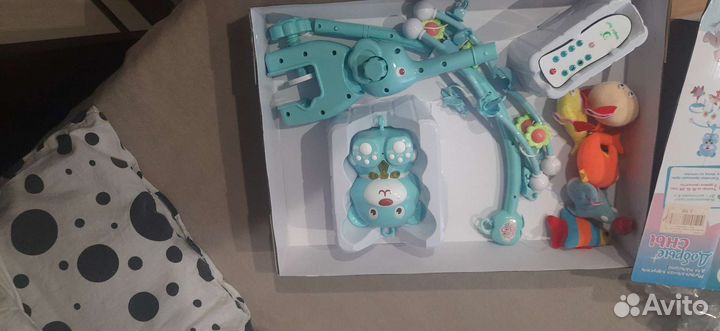 Музыкальная карусель на кроватку