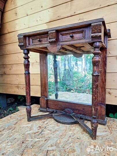 Трюмо трельяж зеркало антиквариат