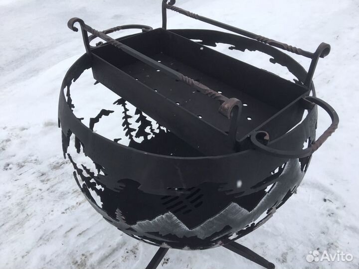 Кострище, очаг, мангал