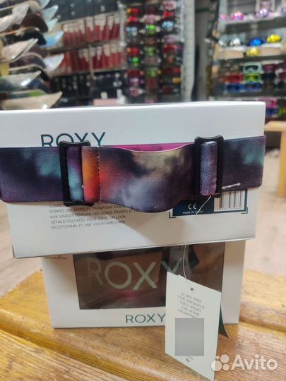 Горнолыжная маска Roxy Sunset Art series black