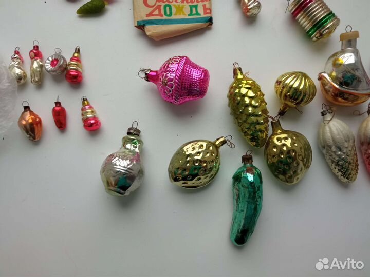 Елочные игрушки СССР