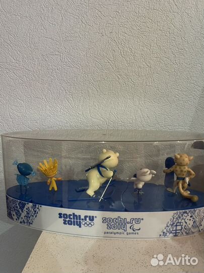 Олимпйский набор игрушек Сочи 2014