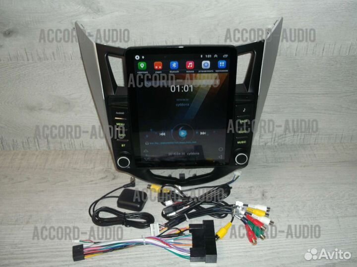 Магнитола Hyundai Solaris Android в стиле Tesla