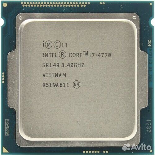 Intel Core i7-4770 Haswel (3400MHz, LGA1150, L3 81