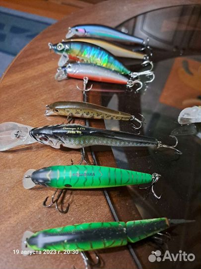 Воблеры, спининг