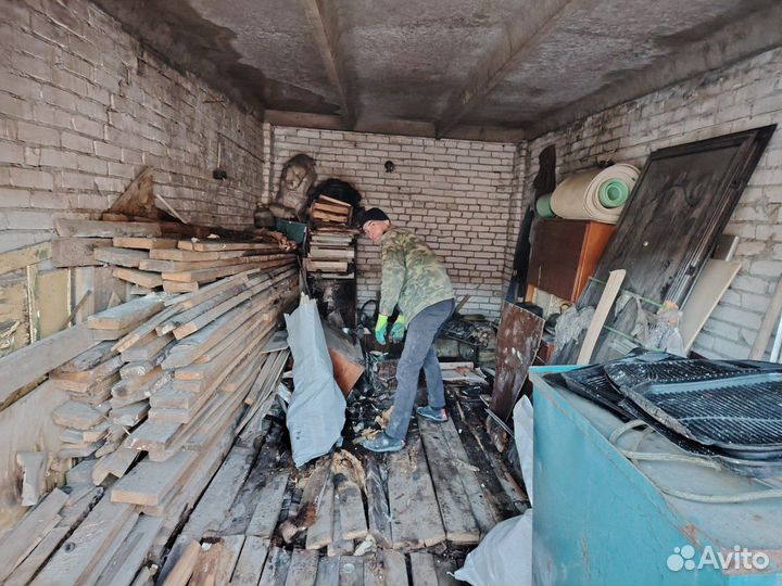 Вывоз мусора мебели хлама