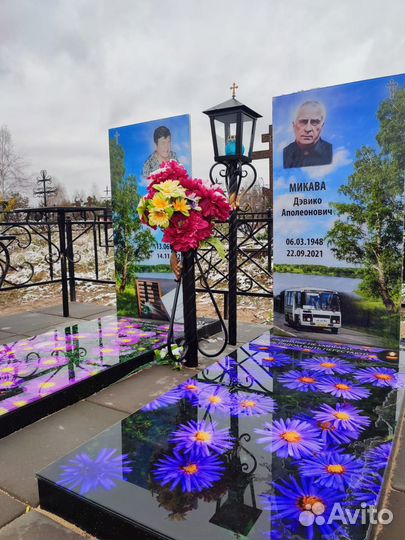 Красивые и долговечные памятники из стекла