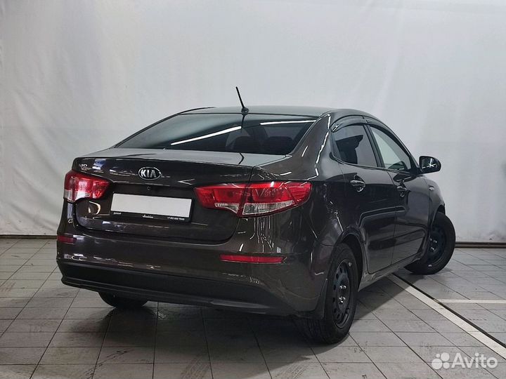 Kia Rio 1.6 МТ, 2015, 207 320 км