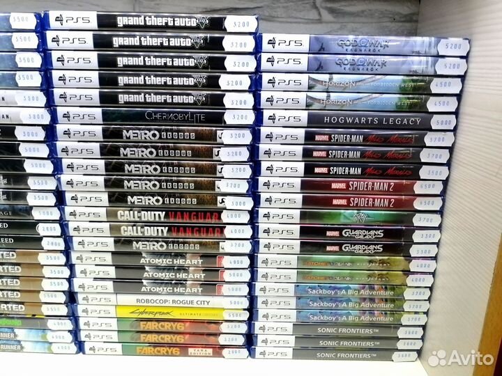 Игры на ps5 (обмен с доплатой)