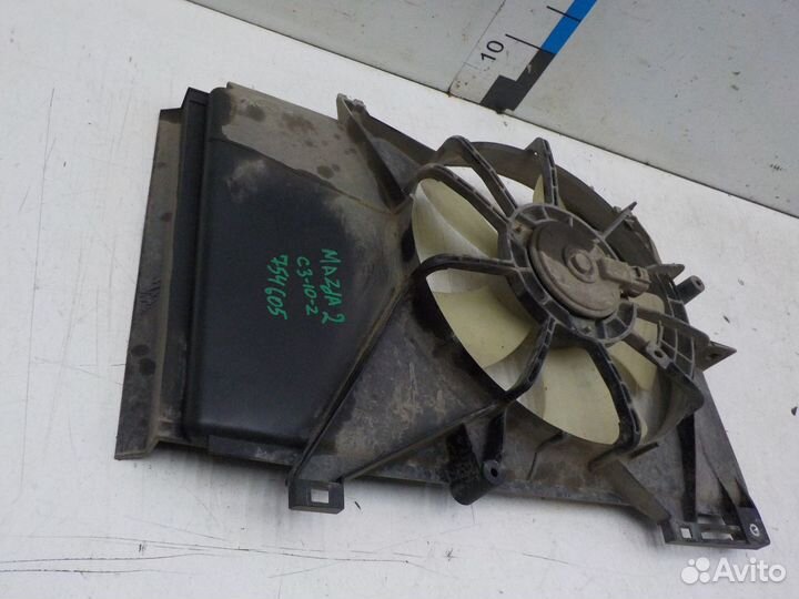 Б/У Б/У Вентилятор радиатора Mazda 2 2007