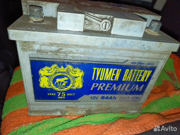 Аккумулятор tyumen premium 64