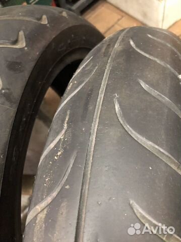 Dunlop D423 Sportmax 120/70-18 и 200/50-17