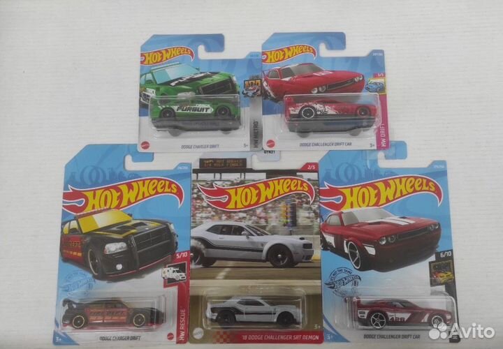 Hot Wheels подборка Dodge