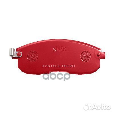 Колодки тормозные nissan tiida/juke 07- 1.6 пер