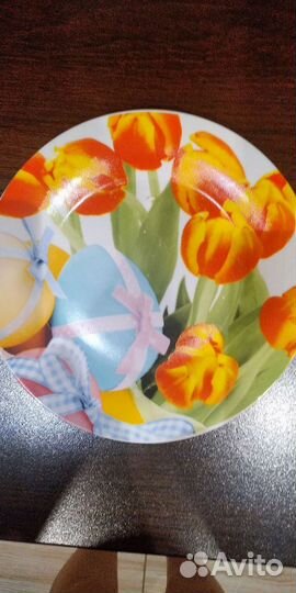 Тарелка пасхальная 3 шт