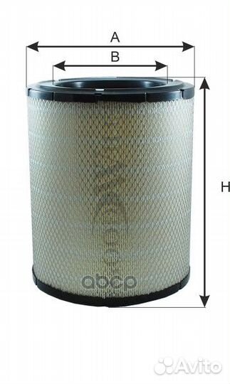 Фильтр воздушный (внешний) HCV AG1095 Goodwill