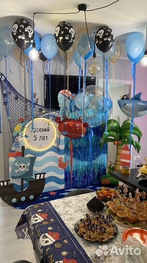 Оформление воздушными шарами