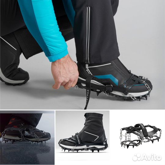 Ледоступы SH900 Quechua Decathlon, размер L