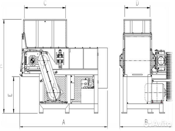 Промышленный шредер