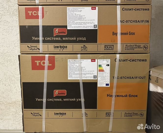 Сплит система tcl новая