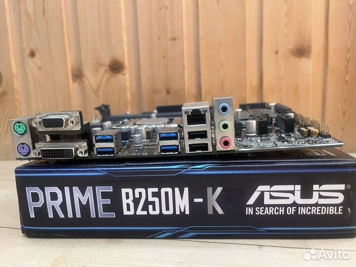 Материнская плата asus b250m-k