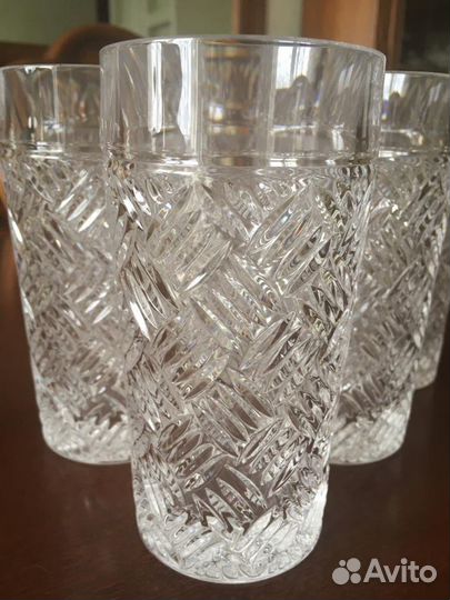 Хрустальные стаканы комплект, Германия