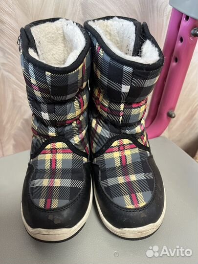 Сапоги зима 31-32 рр натуральнай мех шерсть