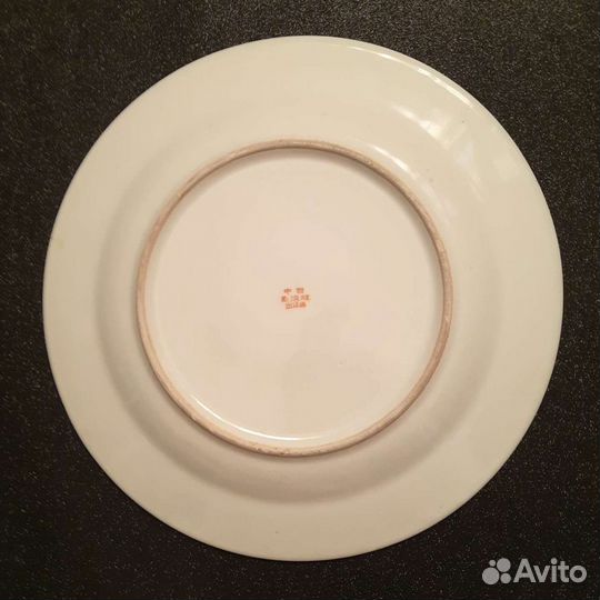 Блюдо, 36 см. Старинный Китай, фарфор