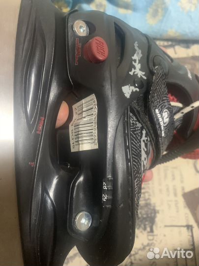 Коньки детские раздвижные 27 30