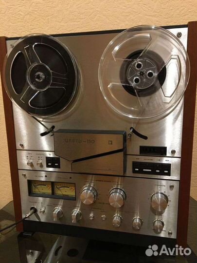 Панель на катушечный магнитофон Илеть 110