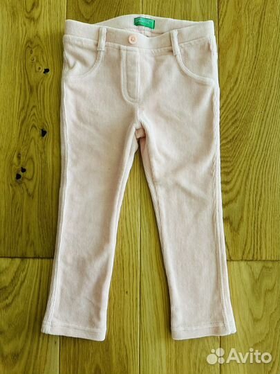 Брюки benetton вельвет 98 размер