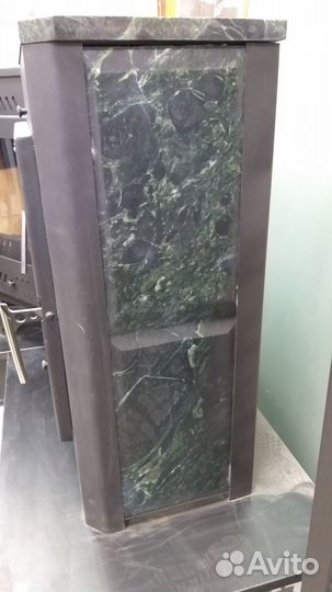 Печь Камин Брандербург в камен. облицовке Змеевик