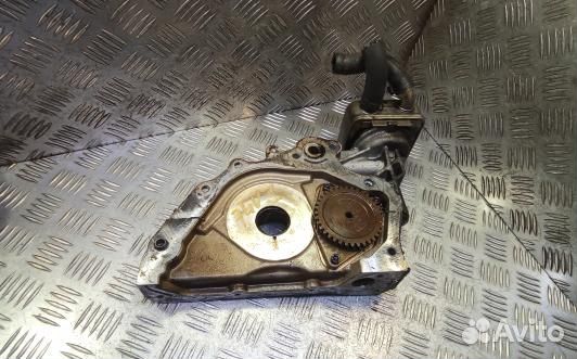 Крышка коленвала передняя дизельная hyundai santa