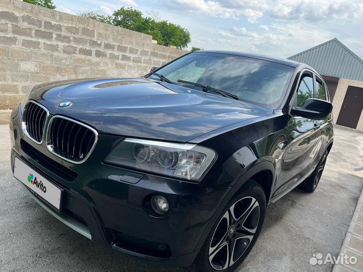 BMW X3 2.0 AT, 2012, 222 000 км