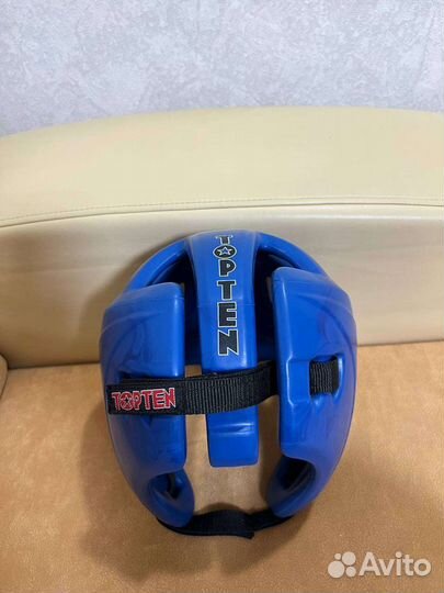 Боксерский шлем top ten резиновый