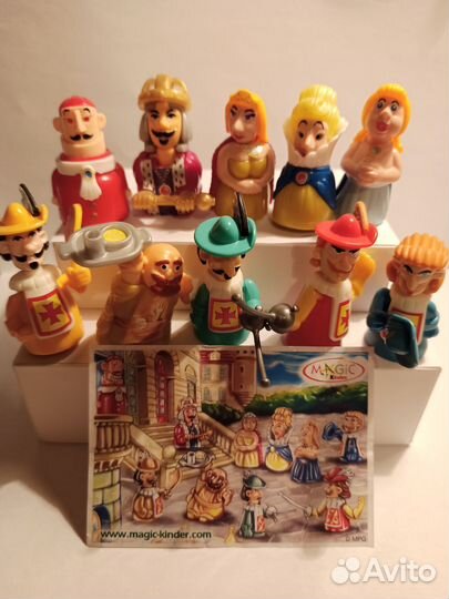 Киндер. Королевский двор, рыцари, кони, шатры