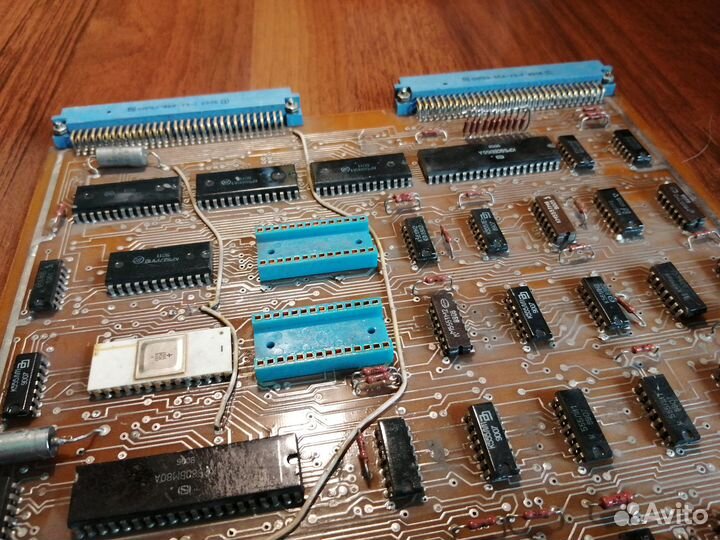 Радиодетали СССР, п/з. жёлтые радиодетали