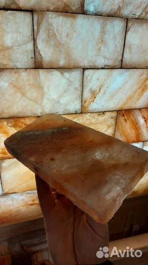 Плитка соляная гималайская 200х100х25