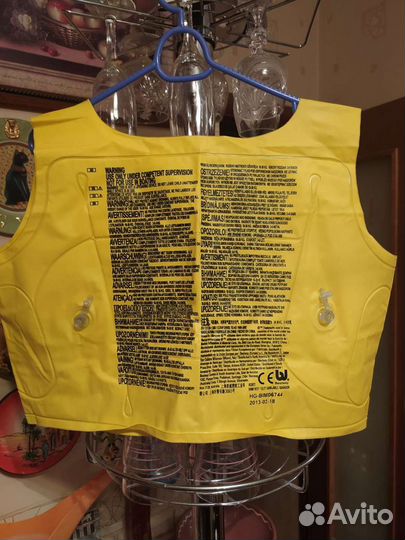 Жилет для плавания детский, 3-6 лет, 18-30 кг