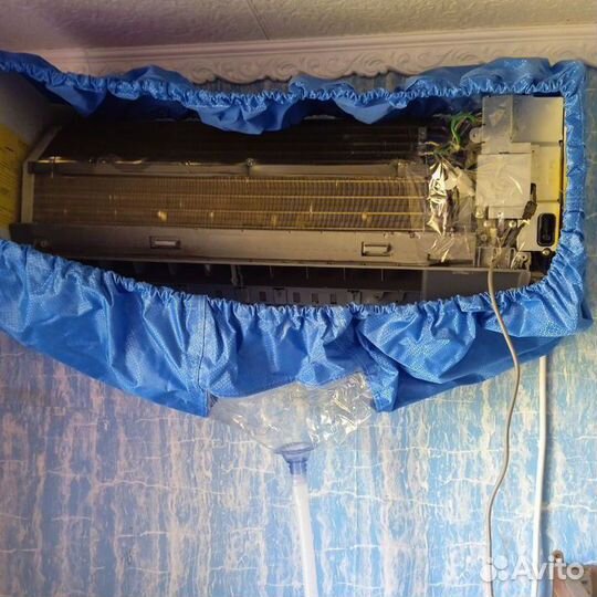 Установка сплит систем чистка демонтаж монтаж