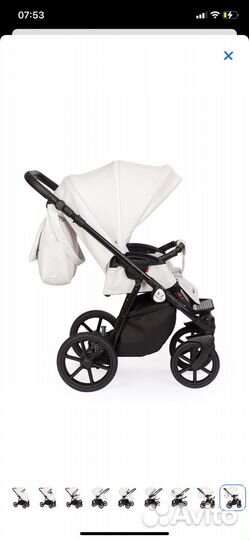 Прогулочная всесезонная коляска