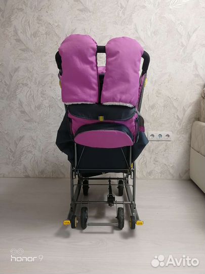 Детские санки коляска Ника