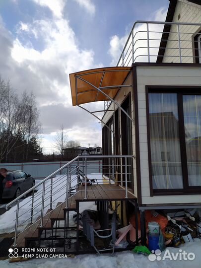 Перила, поручни, ограждения из нержавеющей стали