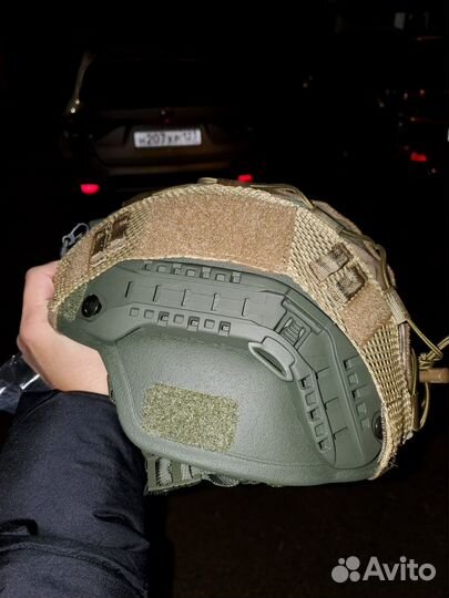 Чехол на шлем Ops Core, Mich, мох, мультикам