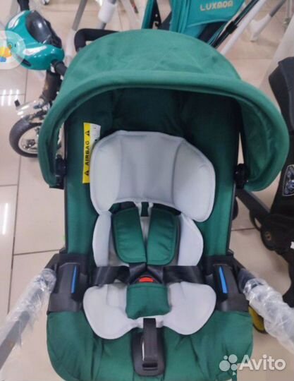 Коляска автолюлька 4в1 Новая (creen)