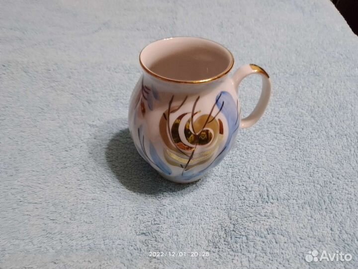 Молочник и чайная пара Дулево